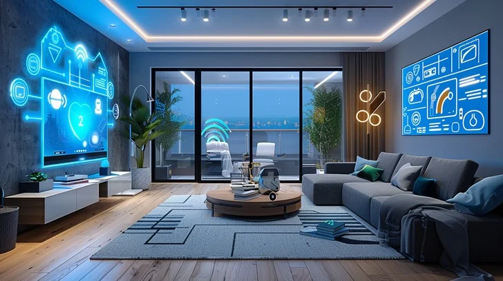 Smart Walls - The Future of Living Room Design