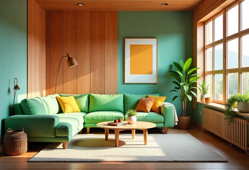 Sustainable Wall Materials Living Room Wall Design