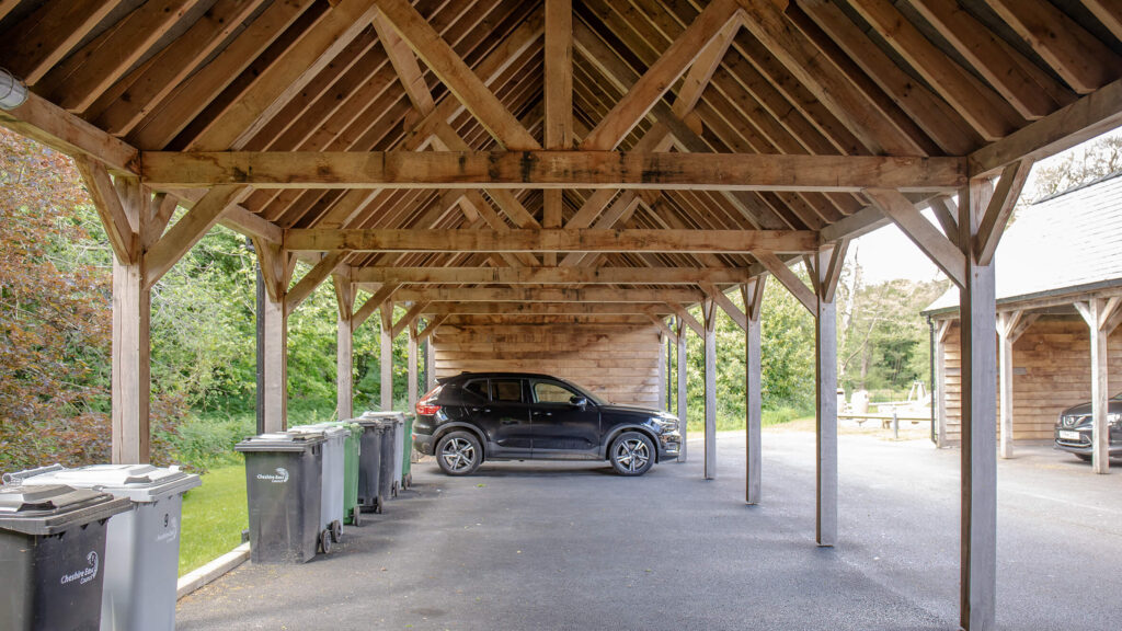 framed garages