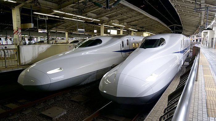 the Shinkansen